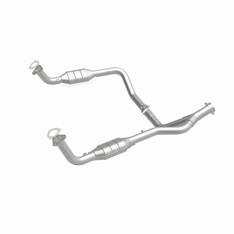 MagnaFlow DF Cat. Conv 95-99 Range Rover 4.0/4.6L GEMS Y-Pipe Assembly *NOT FOR SALE IN CALIFORNIA*
