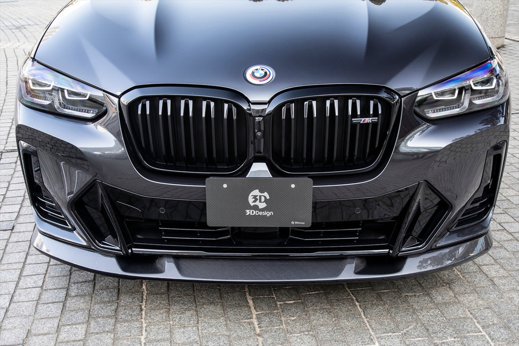 3D Design G01 X3 / G02 X4 LCI M-Sport Carbon Front Lip