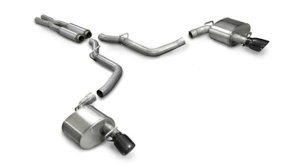 CORSA Performance Corsa 2005-2010 Dodge Charger SRT-8 6.1L V8 Black Xtreme Cat-Back Exhaust