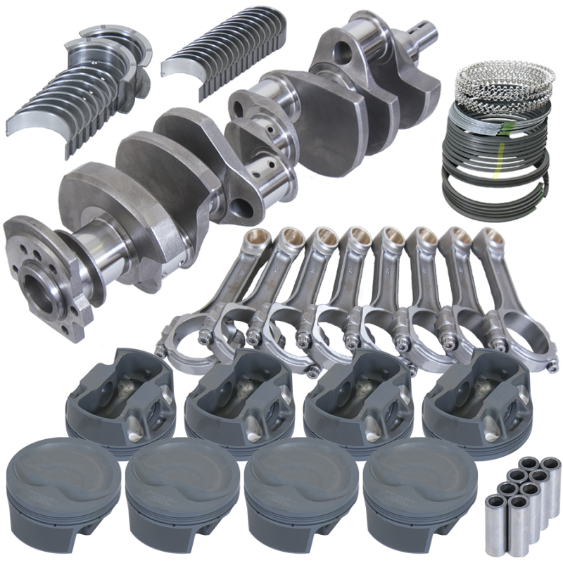 Eagle Chevy 350 3.750in Crank 6.000in I-Beam Rods -16cc 4.040in Pistons Rotating Assembly