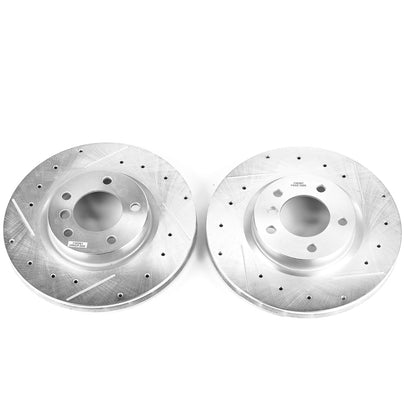 PowerStop Power Stop 95-99 BMW M3 Front Evolution Drilled & Slotted Rotors - Pair