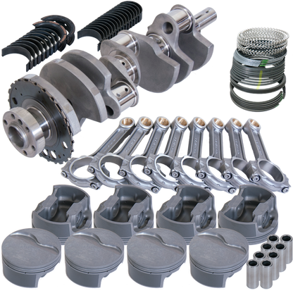 Eagle Chevy LS3 4.000in Crank 24 Tth Reluctor 6.125in I-Beam Rods 4.070in Pistons Rotating Assembly