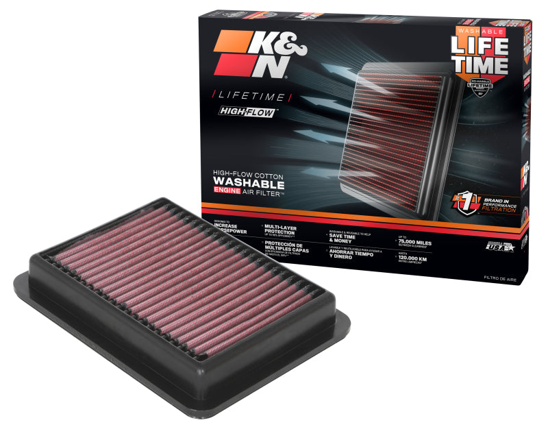 K&N Engineering K&N 19-21 Mazda 3 2.0L L4 F/I Replacement Air Filter