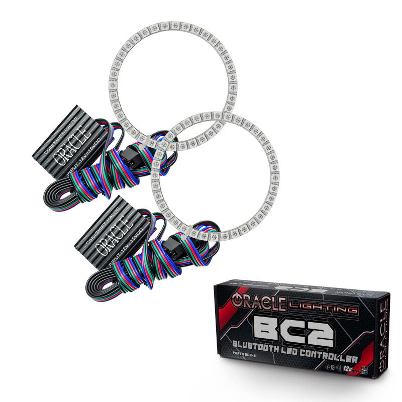 ORACLE Lighting Oracle Ford Fusion 12-17 Halo Kit - ColorSHIFT w/ BC1 Controller