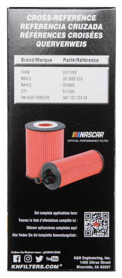 K&N Engineering K&N Performance Oil Filter for 09-16 Porsche