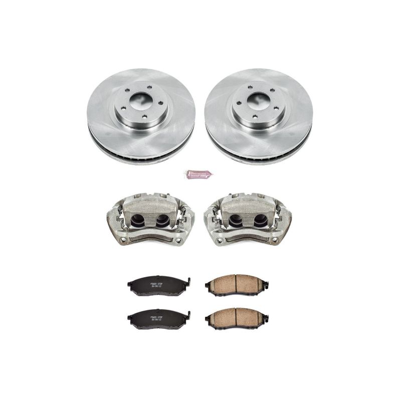 PowerStop Power Stop 11-14 Nissan Murano Front Autospecialty Kit w/Cals