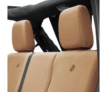 Bestop 13-18 Jeep Wrangler JK 4-Door Rear Seat Covers (Tan)