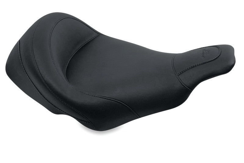 Mustang Motorcycle Mustang 97-07 Harley Electra Glide, Road Glide Harley Standard Touring Solo Seat - Black