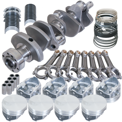 Eagle Chevy 454 1Pc 4.250in Crank 6.385in I-Beam Rod -3cc Flat Top 4.250in Pistons Rotating Assembly