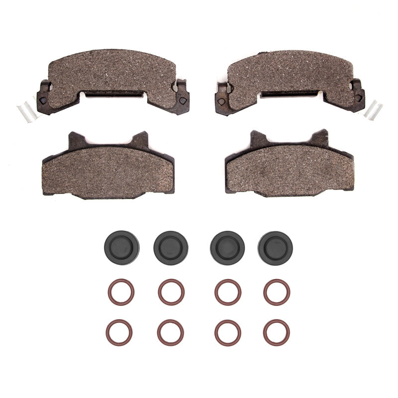 R1 Concepts R1 83-87 Chevrolet Chevette Front Semi Met Pads & Hardware Kit