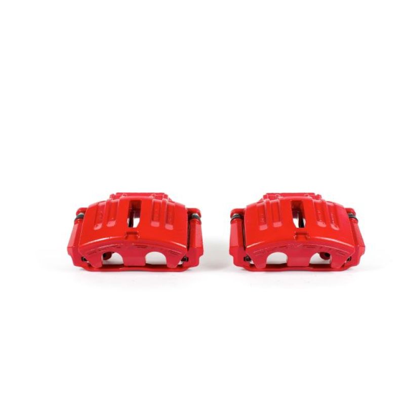 PowerStop Power Stop 05-13 Chevrolet Corvette Front Red Calipers w/Brackets - Pair