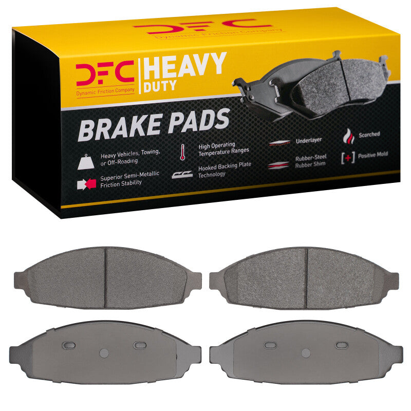 DFC 03-11 Ford Crown Victoria Front Heavy Duty Pads - Semi Metallic