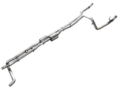 AWE Tuning 4th Gen GM 1500 6.2L Cat-Back Split Rear Exit (w/ Bumper Cutouts) - OE Tips
