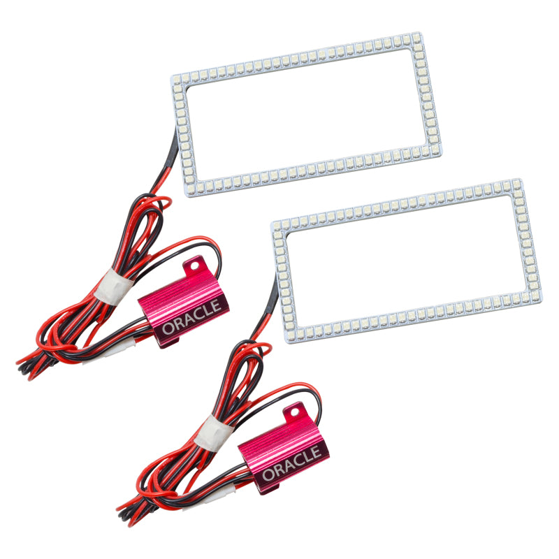 ORACLE Lighting Oracle Chevrolet Silverado 14-15 LED Fog Halo Kit - White