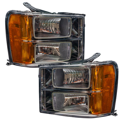 ORACLE Lighting Oracle 07-13 GMC Sierra SMD HL - Square Ring Design - White