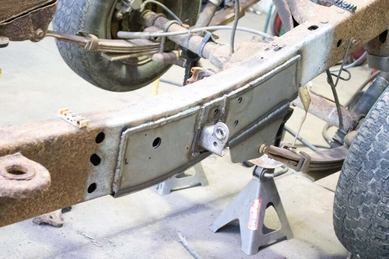 Rustbuster Leaf Spring Frame Section Left Side