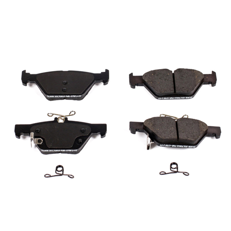 PowerStop Power Stop 2019 Subaru Ascent Rear Z17 Evolution Ceramic Brake Pads w/Hardware