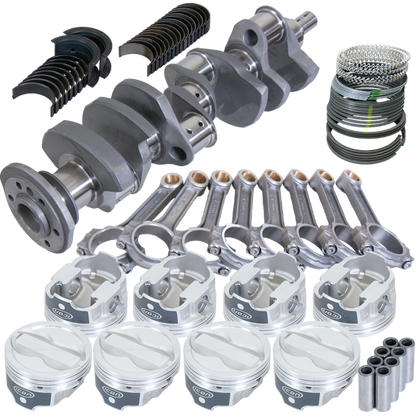 Eagle Chevy 350 3.750in Crank 6.000in I-Beam Rods -18cc 4.060in Pistons Rotating Assembly