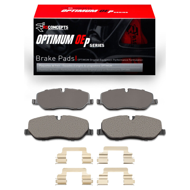 R1 Concepts R1 2005-2009 Land Rover Range Rover Front R1 Optimum OE Pads & Hardware Kit