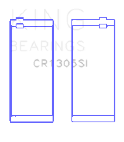 King Engine Bearings King 03-15 Dodge Cummins Diesel 5.9L L6 (Size STD) Cracked Rod Bearing (Must Order 6 for Set)