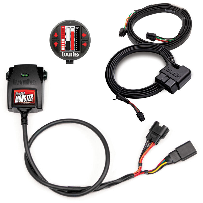 Banks Power Pedal Monster Kit Molex MX64 6 Way With iDash Data Pro