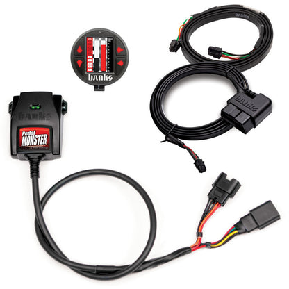 Banks Power Pedal Monster Kit Molex MX64 6 Way With iDash Data Pro