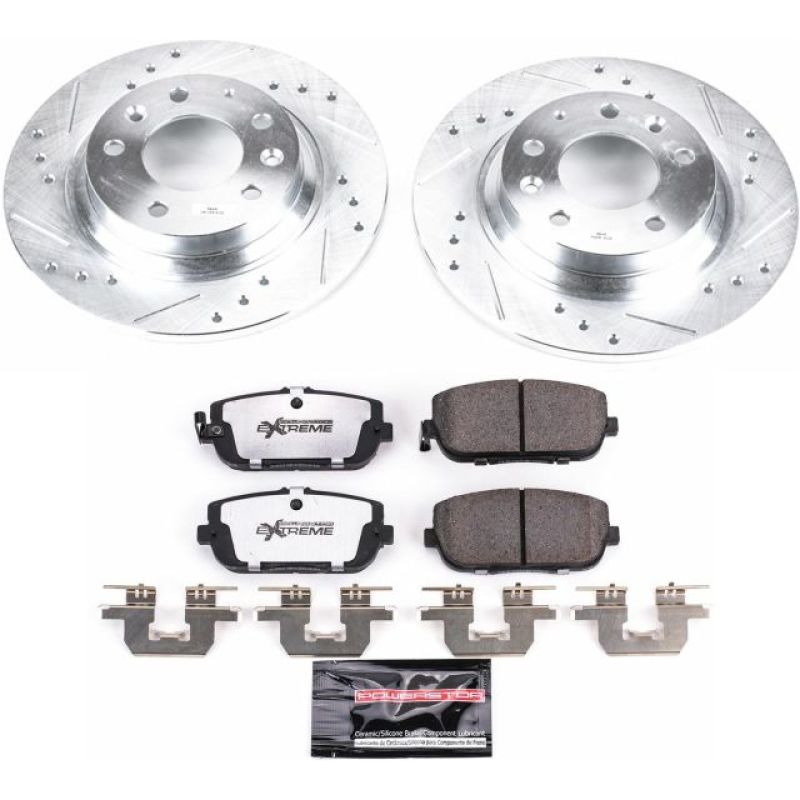 PowerStop Power Stop 06-15 Mazda MX-5 Miata Rear Z26 Street Warrior Brake Kit