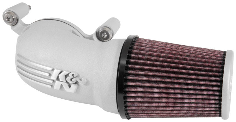 K&N Engineering K&N 08-17 Harley-Davidson Touring Models Performance Air Intake System - Silver