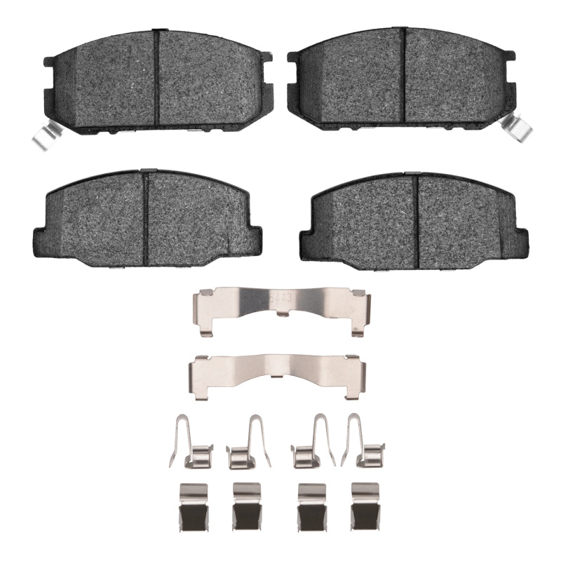 R1 Concepts R1 1982-1985 Toyota Celica Front R1 Semi Met Pads & Hardware Kit