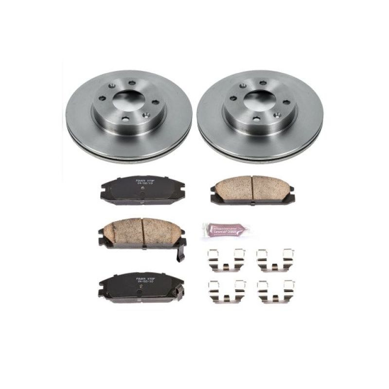 PowerStop Power Stop 86-89 Acura Integra Front Autospecialty Brake Kit