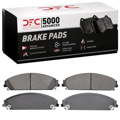 DFC 05-23 Chrysler 300 Front 5000 Advanced Semi Metallic Brake Pads