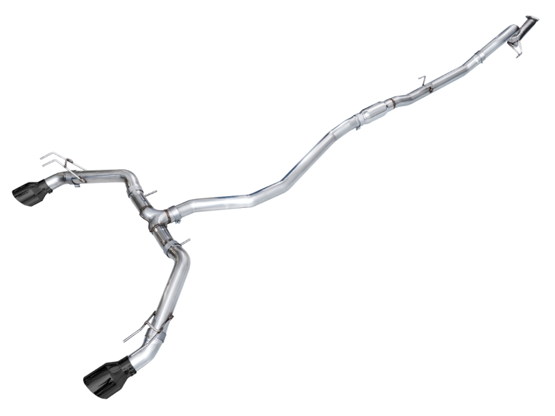AWE Tuning 22+ Honda Civic Si/Acura Integra Track Edition Cat-Back Exhaust - Dual Diamond Black Tips