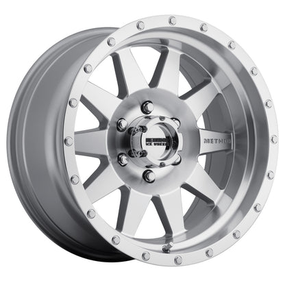 Method Wheels Method MR301 The Standard 17x9 -12mm Offset 6x5.5 108mm CB Machined/Clear Coat Wheel