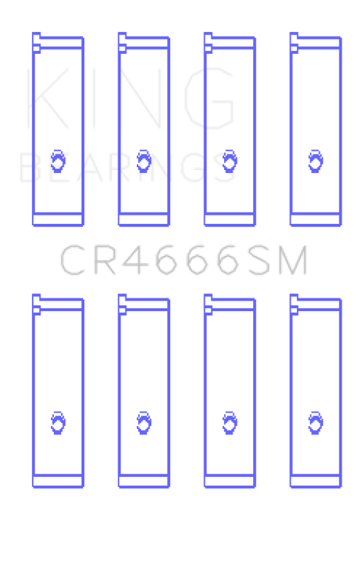 King Engine Bearings Toyota 1TR-FE/ 2TR-FE Connecting Rod Bearing Set