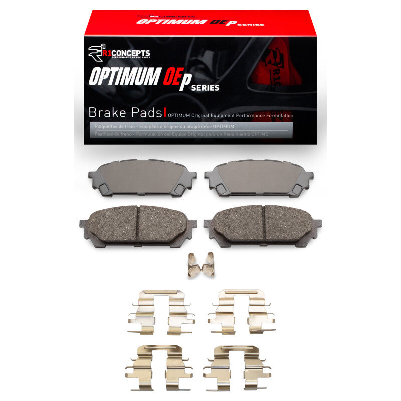 R1 Concepts R1 2003-2008 Saab 9-2X Rear R1 Optimum OE Pads & Hardware Kit