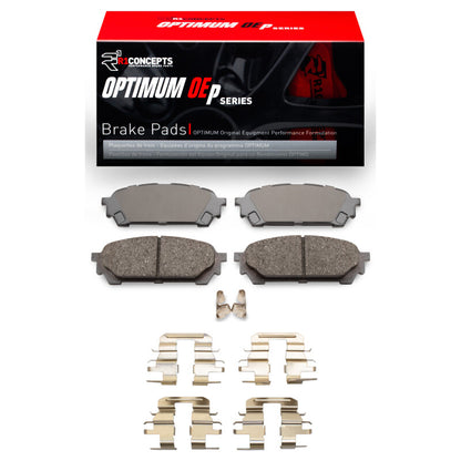R1 Concepts R1 2003-2008 Saab 9-2X Rear R1 Optimum OE Pads & Hardware Kit