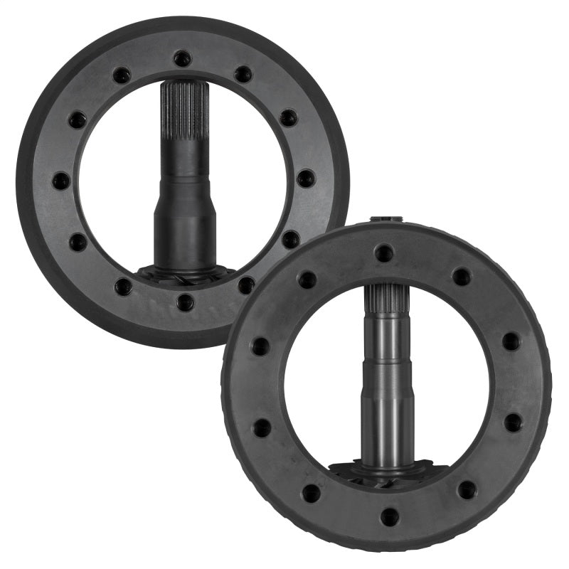 Yukon Gear & Axle Yukon Gear Ring & Pinion Gear Kit Front & Rear for Toyota 8.75/8IFS Diff (A/T w/E-Locker) 5.29 Ratio