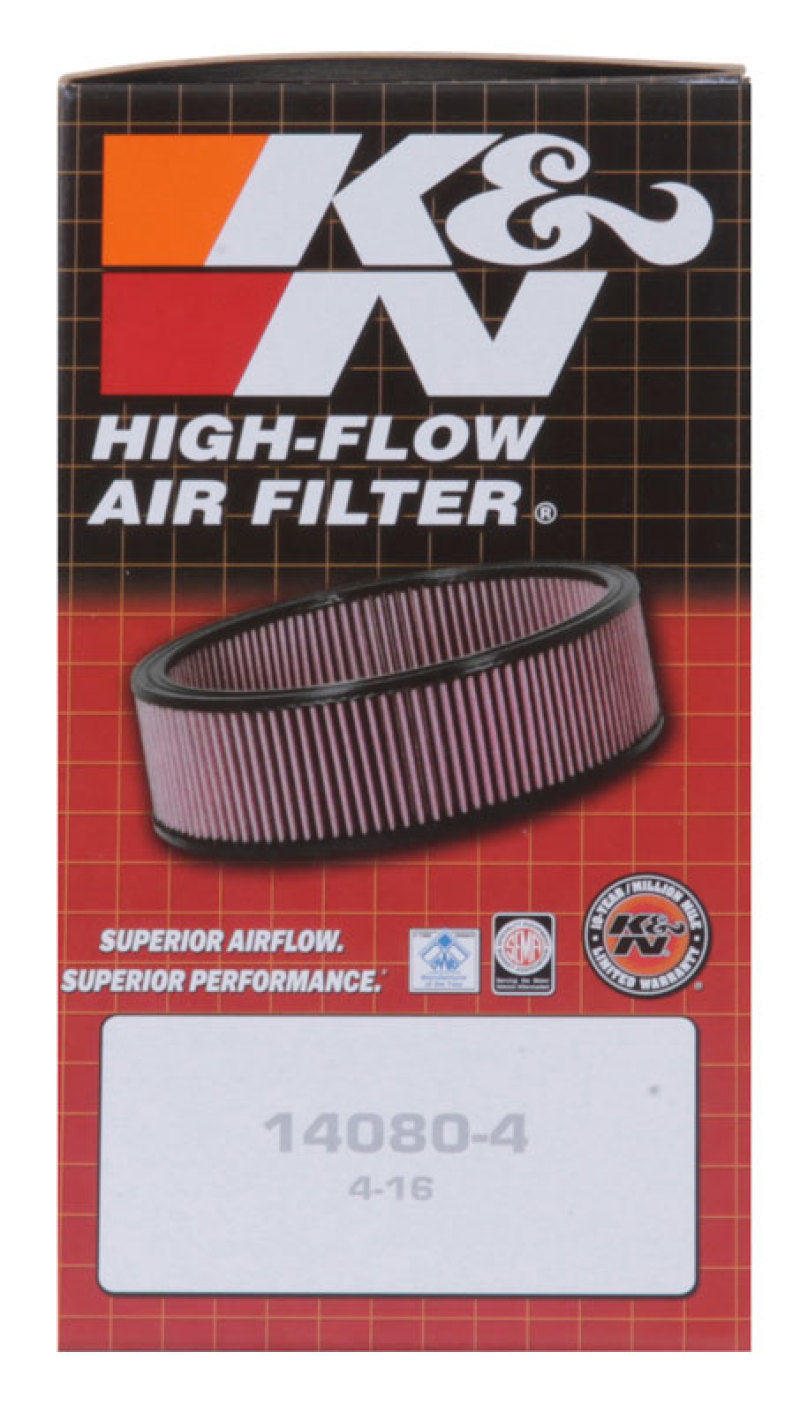 K&N Engineering K&N Custom Air Filter Round 5.25 inch ID 6.25 inch OD 2.5 inch Height