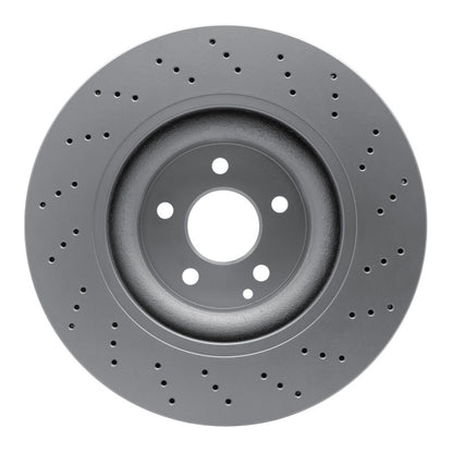 DFC 01-06 Mercedes-Benz CL55 AMG Front Drilled GeoSPEC Coated Rotor