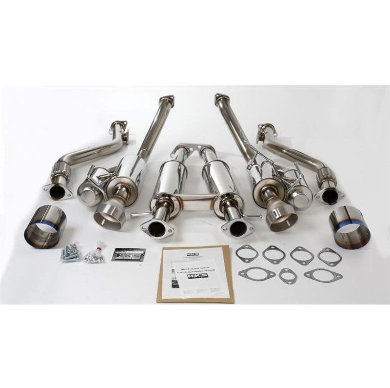 HKS 32009-BN004 Hi-Power Cat-Back Exhaust - 09-20 Nissan 370Z