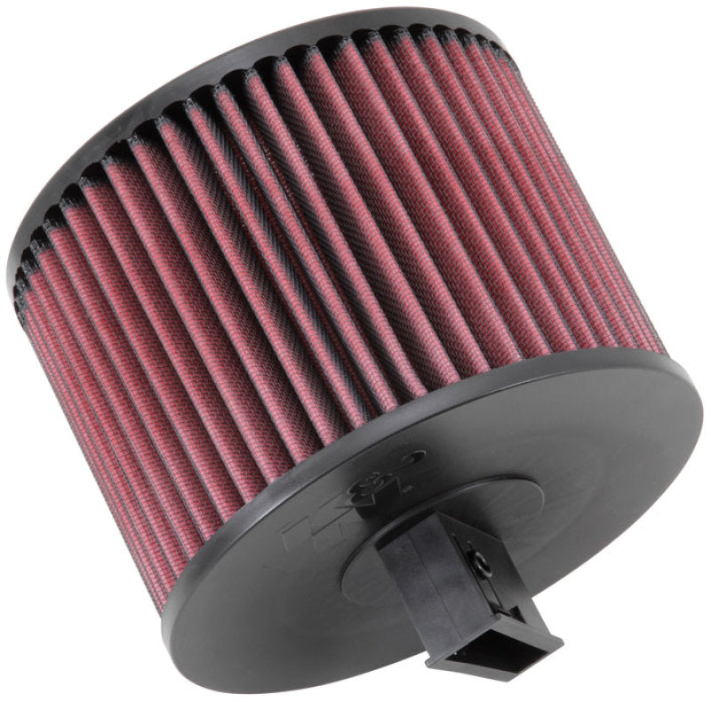 K&N Engineering K&N washable, reusable High-Flow Air Filter.