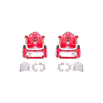 PowerStop Power Stop 04-05 Cadillac XLR Rear Red Calipers w/Brackets - Pair