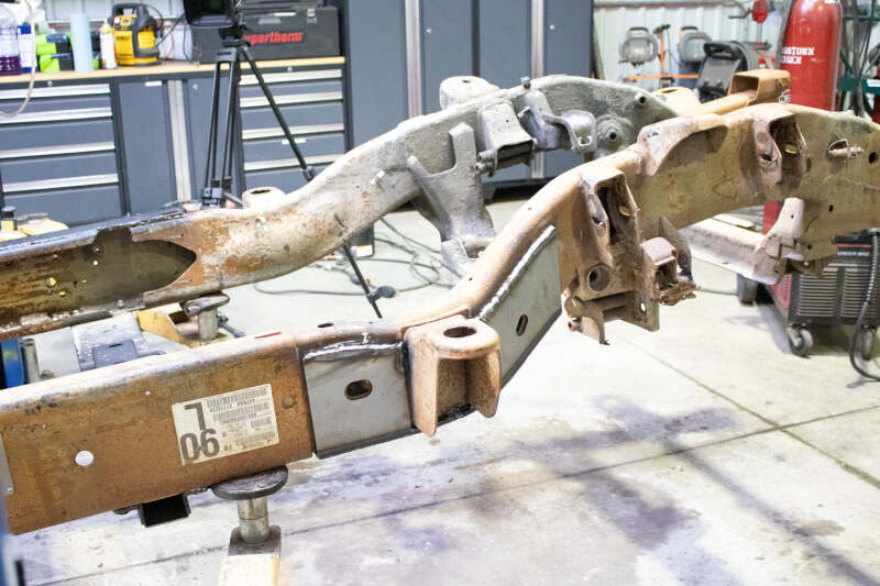 Rustbuster Front Frame Section Left Side