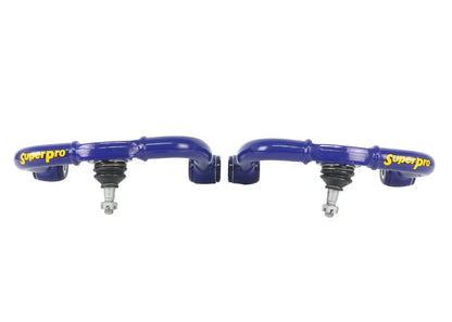 SuperPro 05-21 Nissan Frontier - Fixed Offset Upper Control Arm Set - Camber/Caster Correction