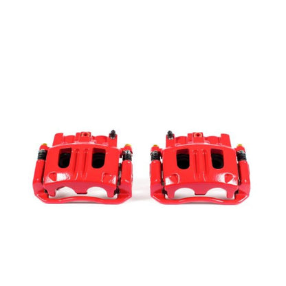 PowerStop Power Stop 2003 Ford Explorer Sport Front Red Calipers w/Brackets - Pair
