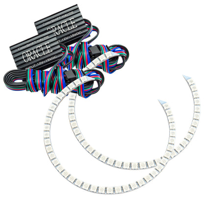 ORACLE Lighting Oracle Honda Civic Sedan 06-11 Halo Kit - ColorSHIFT w/o Controller