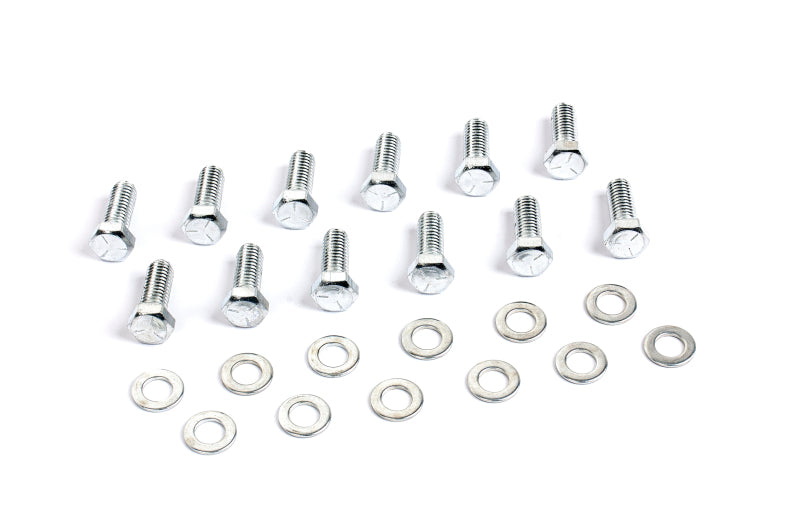 Cometic Gasket Cometic Intake Manifold Bolts 3/8 - 16 x 1in - Grade 5 Zinc Plated
