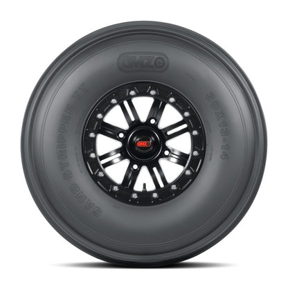 GMZ Race Products GMZ Sand Stripper Front XL TT Tire - 2 Rib - 30x13-14