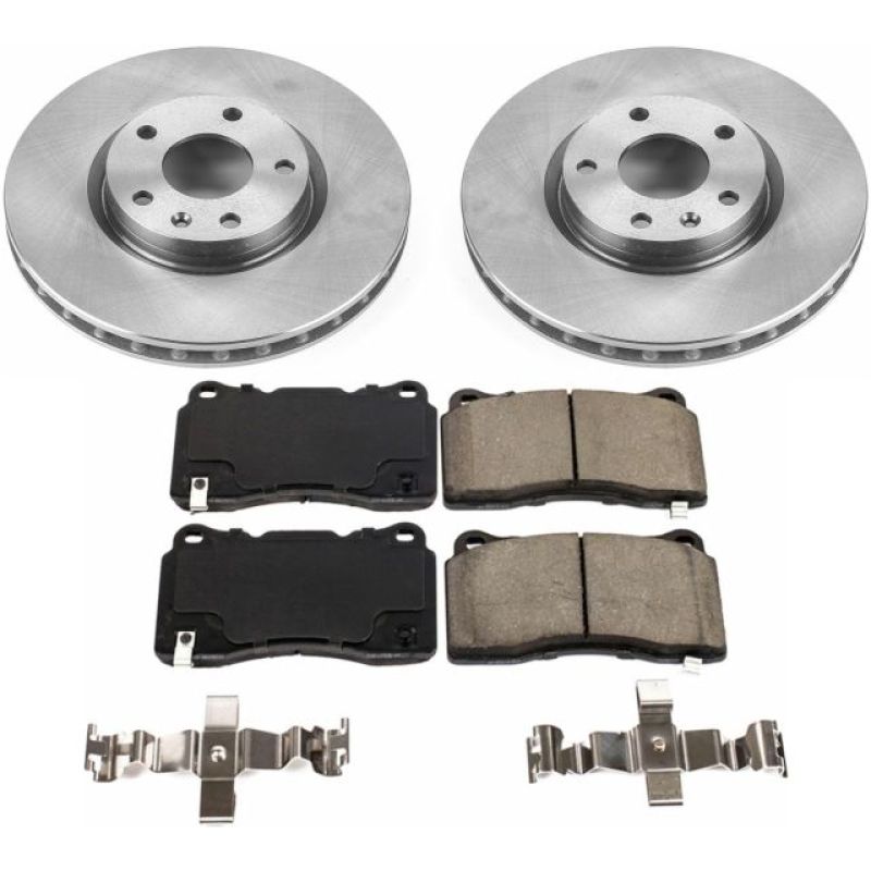 PowerStop Power Stop 15-19 Chevrolet Corvette Front Autospecialty Brake Kit