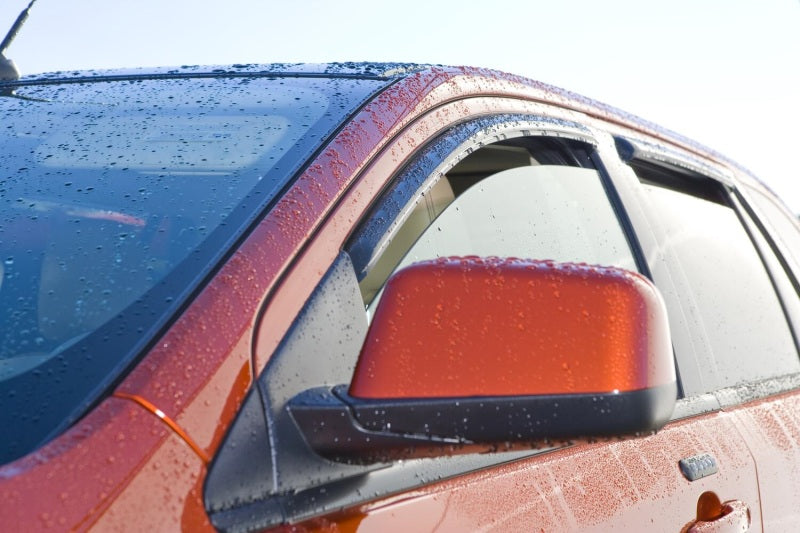 AVS 21-22 Hyundai Santa Cruz In-Channel Ventvisor Front & Rear Window Deflectors 4pc - Smoke